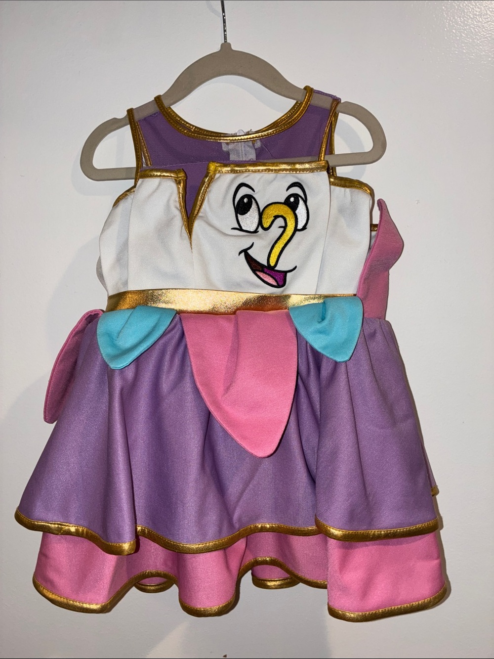 Baby Chip Mrs Potts Beauty and the Beast Matching Family Halloween Costume - Picture 2 of 6